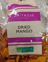 Mängden socker i dried mango