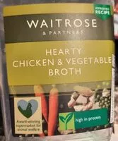 Mängden socker i Hearty chicken & vegetable broth