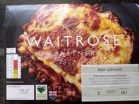 Mängden socker i Beef Lasagne