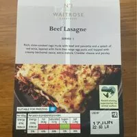 Mängden socker i Beef Lasagne