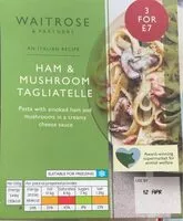Mängden socker i Ham and Mushroom Tagliatelle