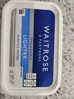 Mängden socker i Waitrose spreadable lighter