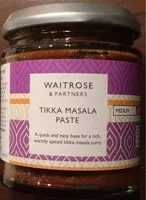 Mängden socker i Tikka masala paste