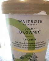 Mängden socker i Organic ice cream lemon curd
