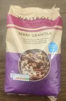 Mängden socker i Berry granola