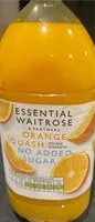 Mängden socker i Essential waitrose orange squash