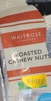Mängden socker i Roasted cashew nuts