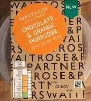 Mängden socker i Chocolate & orange porridge