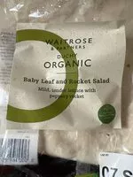 Mängden socker i baby leaf and rocket salad