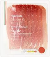 Mängden socker i Prosciutto Crudo 6 Slices