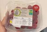 Mängden socker i Organic Raspberries