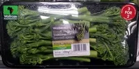 Mängden socker i Tenderstem broccoli spears