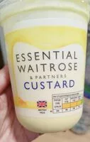 Mängden socker i Custard