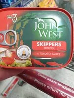 Mängden socker i John West skippers