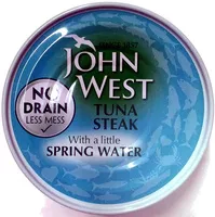 Mängden socker i Tuna Steak with a little spring water