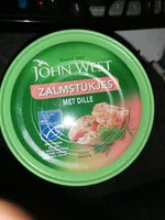 Mängden socker i John West Zalmstukjes met dille