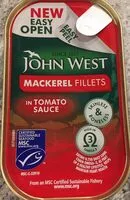 Mängden socker i Mackerel fillets in tomato sauce