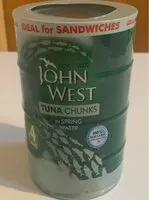 Mängden socker i John West Tuna Chunks in spring water