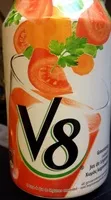 Mängden socker i V8 Jus de légumes