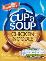 Mängden socker i Cup a Soup Chicken Noodle 4 Pack