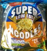 Mängden socker i Batchelors Low Fat Super Noodles