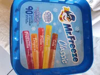 Mängden socker i Mr. freeze