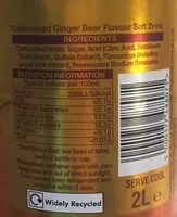Mängden socker i Old Jamaica Ginger Beer