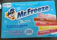 Mängden socker i Mr. Freeze