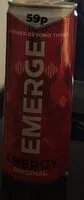 Mängden socker i Emerge Energy Drink Orginal