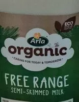 Mängden socker i Free Range Semi-Skimmed Milk