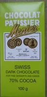 Mängden socker i Menier Swiss Dark Chocolate