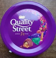 Mängden socker i Quality Street
