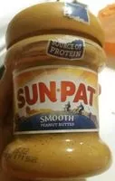 Mängden socker i British - Sun-pat Original Smooth Peanut Butter 227G: Case Of 6 x 227G