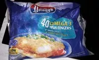 Mängden socker i 40 Omega 3 Fish fingers