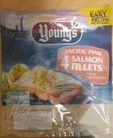 Mängden socker i Pacific pink salmon fillets