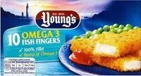 Mängden socker i Young's Omega 3 Fish Fingers