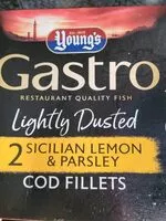 Mängden socker i Youngs gastro cod fillets