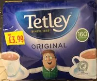 Mängden socker i Tetley black tea