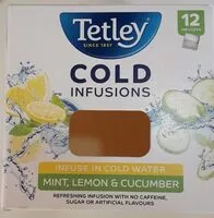 Mängden socker i Cold Infusions Cucumber Mint & Lemon Teabags x12