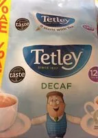 Mängden socker i Tetley decaf 120 teabags