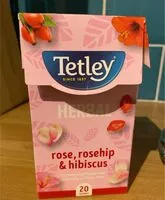 Mängden socker i Herbal Rose, Rosehip & Hibiscus