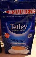 Mängden socker i Tetley Tea Bags