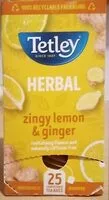Mängden socker i Zingy lemon & ginger