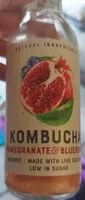 Mängden socker i Pommegranate and blueberry kombucha