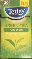 Mängden socker i Green tea pure green
