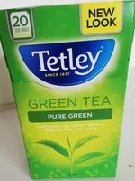 Mängden socker i Tetley green tea