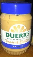 Mängden socker i Duerr's Beurre Cacahuètes Smooth