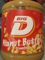 Mängden socker i crunchy peanut butter