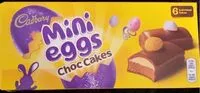 Mängden socker i Mini Eggs Choc Cakes