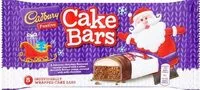 Mängden socker i Cadbury Festive Cake Bars X5